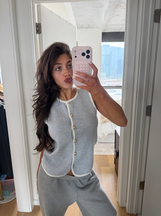 Grey Sweater Vest