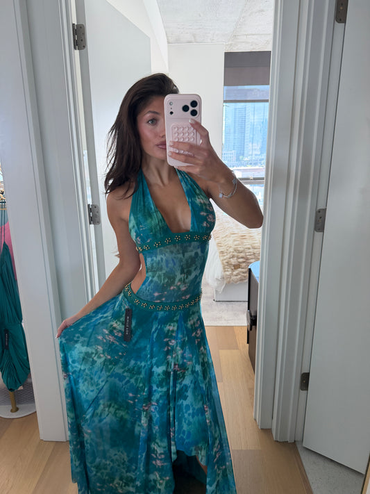 Blue dress