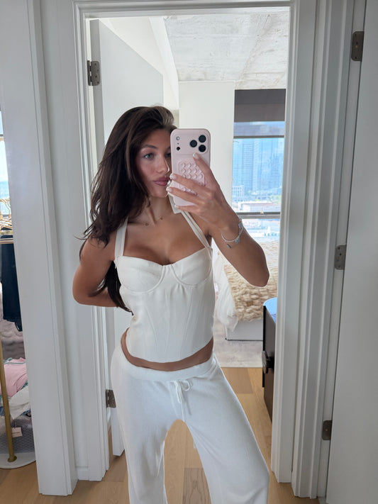 Beige corset