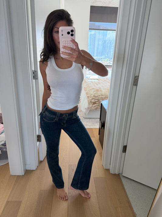Low-rise jeans