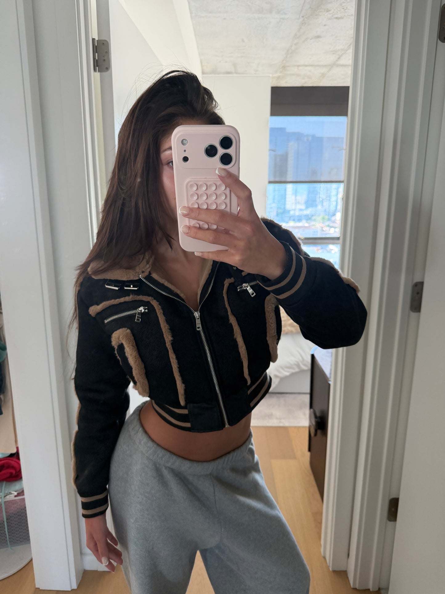 Cropped jacket