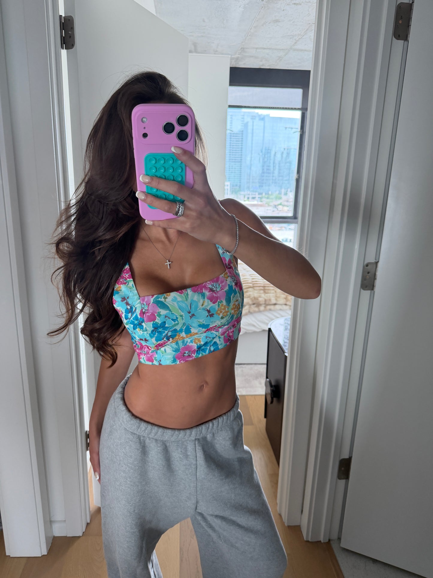 Flower Crop Top