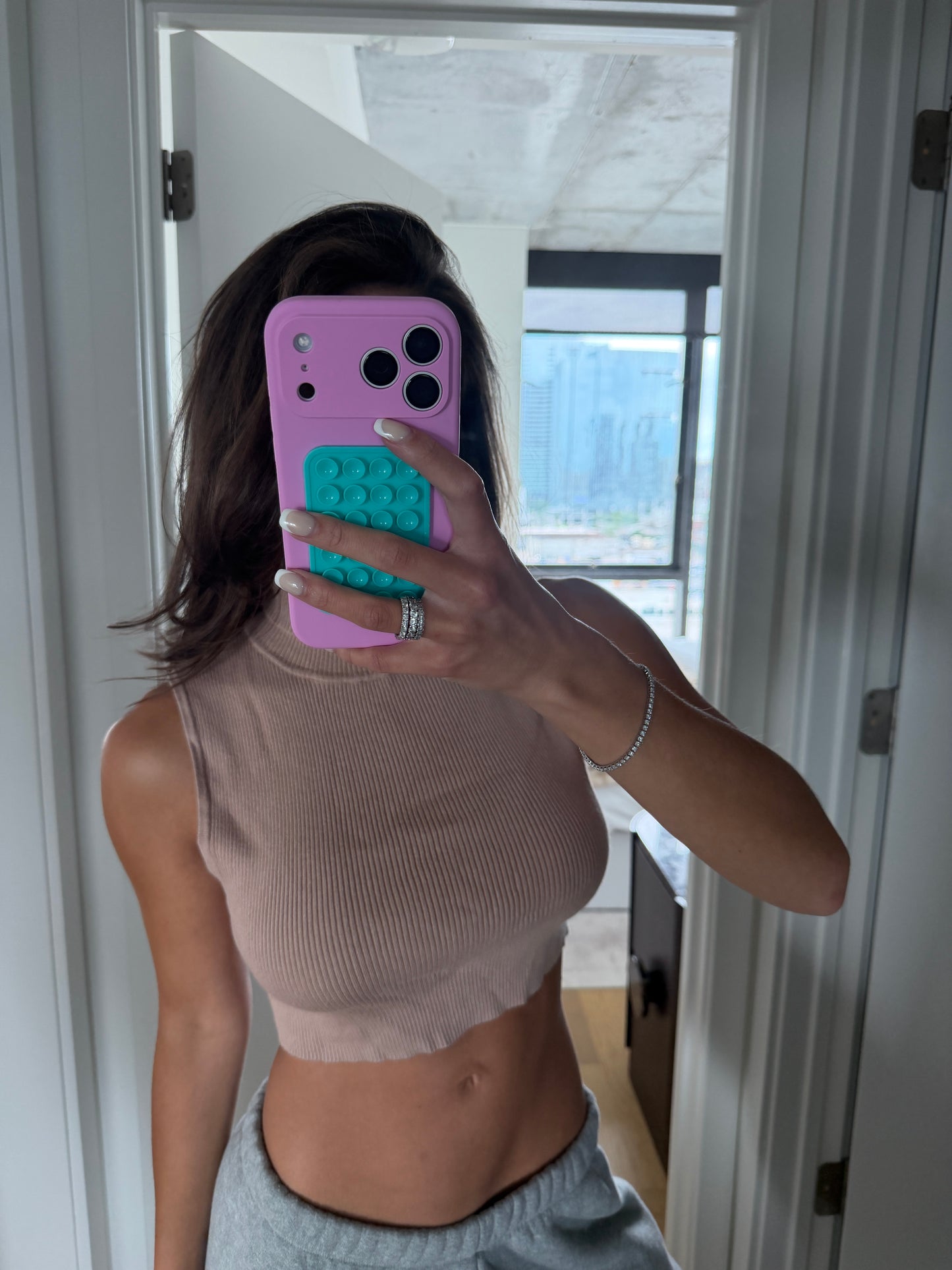 Brown Turtleneck
