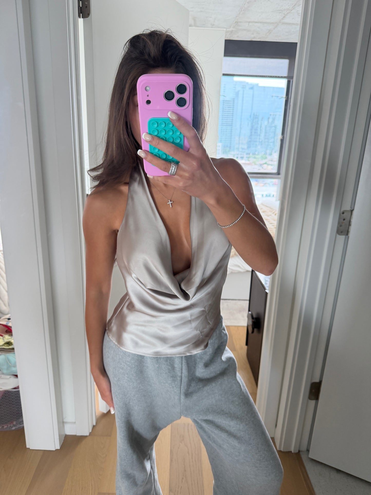 Silk top